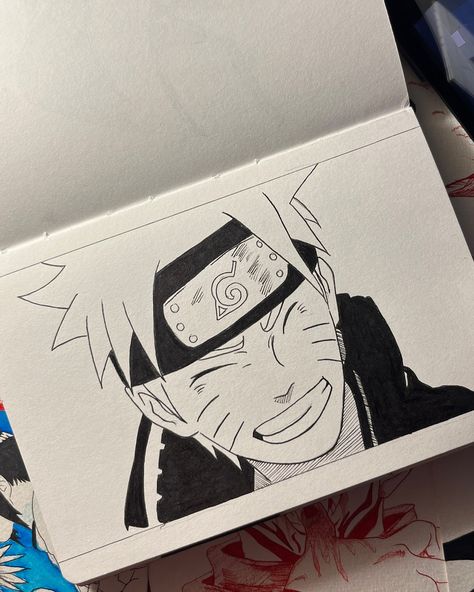 Anime Sketch Doodle, Anime Mandala Art, Naruto Journal Ideas, Best Anime Drawings Sketch, Naruto Art Sketch, Cool Anime Sketches, Anime Aesthetic Drawing, Anime Sketch Naruto, Anime Drawing Inspiration