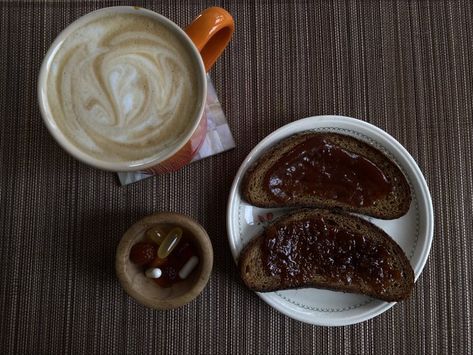 Breakfast Dark Aesthetic, Dark Academia Meals, Dark Academia Breakfast, Academia Food, Dark Academia Food, Gym Girl, Breakfast Table, Pumpkin Bread, Meal Ideas