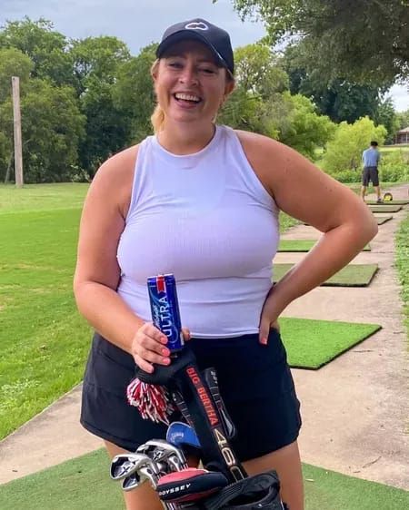 Size 14 golf outfit: I’m wearing a black tennis skirt (true to size / size 14) and a high neck white workout shirt (true to size / XL) and black Nike hat. I’ve linked similar skirts, tops and sports bras here! http://liketk.it/3k0Da #liketkit @liketoknow.it #LTKcurves #LTKfit Plus Size Womens Golf Outfit, Tennis Outfit Midsize, Golf Outfits Women Midsize, Curvy Golf Outfits Women, Plus Size Golf Outfit, Golf Outfits Women Plus Size, Casual Golf Outfit Women, Black Nike Hat, Cute Golf Outfit