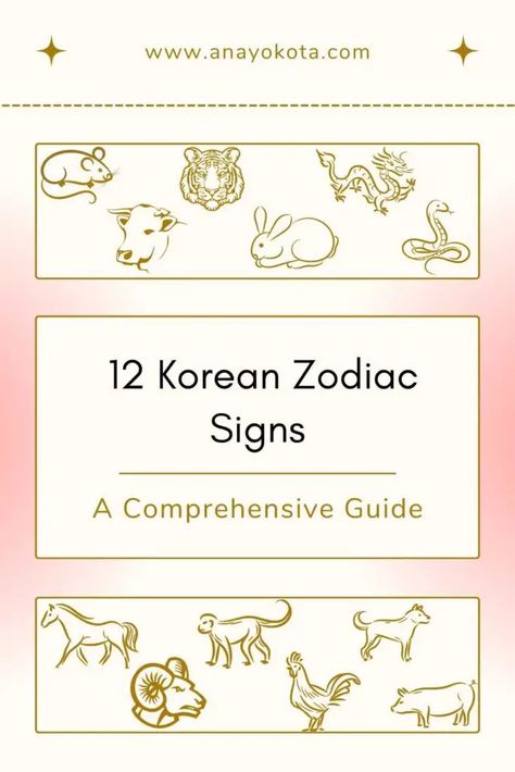 Korean Zodiac Signs, Zodiac Sign Personality Traits, Horoscope Compatibility, Astrology Today, Zodiac Months, 12 Zodiac Signs, 12 Zodiac, Spiritual Health, Personality Traits