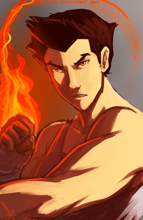 Tlok Mako, Mako Lok, Mako Fanart, Fire Ferret, Republic City, Avatar Series, Avatar The Last Airbender Art, Avatar Airbender, Avatar Aang