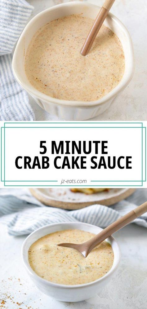 Transform your crab cakes into a gourmet delight with these mouthwatering savory sauces. From zesty lemon aioli to spicy remoulade, each sauce is crafted to enhance the delicate flavors of your favorite seafood dish. Perfect for impressing guests at a dinner party or simply treating yourself to a restaurant-quality meal at home. Dive into a world of flavor and take your crab cakes to the next level with these easy-to-make sauces. Old Bay Sauce Recipe, Crab Cake Aioli, Crab Cake Dipping Sauce, Crab Cake Sauce Recipe, Cake Sauce Recipe, Crab Cake Sides, Crab Cake Dip, Seafood Sauces, Cake Sauce