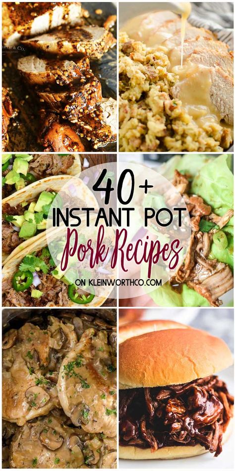 Instant Pot Pork Recipes Dinners, Pork Instant Pot Recipes, Instant Pot Recipes Pork, Instant Pot Pork Recipes, Pressure Cooker Pork Chops, Instant Meals, Pressure Cooker Pork, Instant Pot Pork Chops, Slow Cooked Pulled Pork