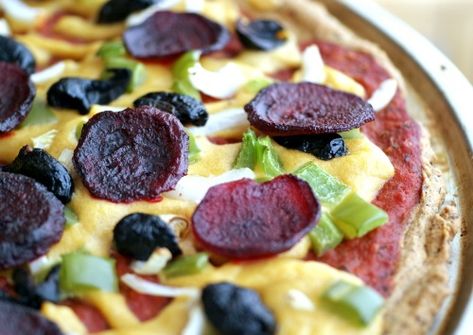 Pepperoni Recipe, Vegan Pepperoni Pizza, Pepperoni Recipes, Vegan Pepperoni, Meat Love, Fresh Beets, Easy Rice Recipes, Vegan Pizza, Wheat Free