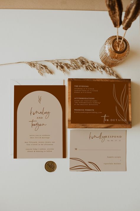 Desert Boho Wedding, Terracotta Wedding Invitation, Boho Wedding Invitation, Desert Boho, Elopement Reception, Terracotta Wedding, Earthy Wedding, Downtown Wedding, Wedding Invitations Boho