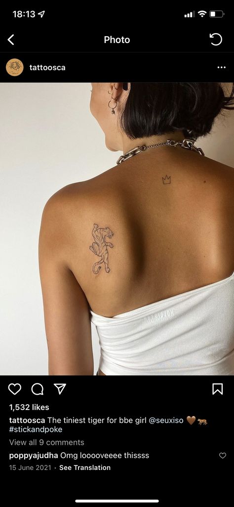 Panther Back Tattoo Woman, Leopard Tattoo, Back Tats, Leopard Tattoos, Spine Tattoos For Women, Back Tattoo Women, Stick And Poke, Spine Tattoos, Back Women