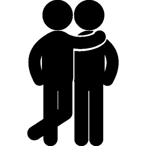 man266 - Flaticon.com-People-C2 Hug Icon, Human Clipart, Friend Icon, Family Icon, Crown Frames, People Hugging, Man Hug, Friends Hugging, Party Icon