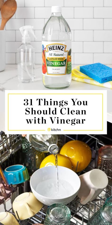 The Best Cleaning Hacks, Diy Cleaning Products Vinegar, Vinegar Uses For Cleaning, Cleaning Hacks With Vinegar, Clean House Products, Cleaning Vinegar Recipe, How To Clean With Vinegar, White Vinegar Cleaning Solution, Cleaning Vinegar Uses