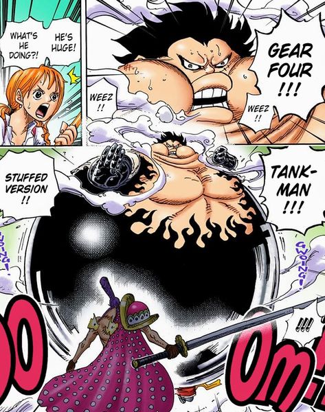 One Piece Tank Man Luffy, Gear 4 Tank Man, Luffy Gear 4, Gear 4, Monkey D Luffy, Comic Book Cover, Character Design, One Piece, On Twitter