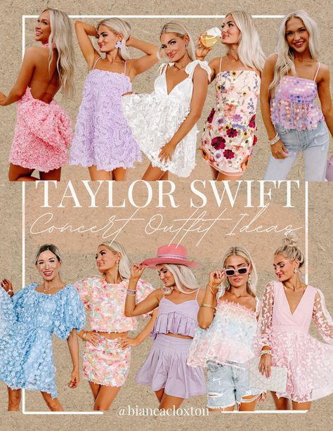 Impressions Boutique, Taylor Swift, The Eras Tour, Concert Outfit Ideas, Lover, Speak Now, Pastel Dress, Sequin, Outfit Inspo Taylor Swift Flower Dress Eras Tour, Taylor Swift Butterfly Outfit, Eras Tour Flower Dress, Taylor Swift Eras Flowers, Taylor Swift Outfits Concert Lover, Lover Outfit Taylor Swift, Speak Now Eras Tour Outfits, Light Blue Dress Outfit, Eras Tour Concert Outfit