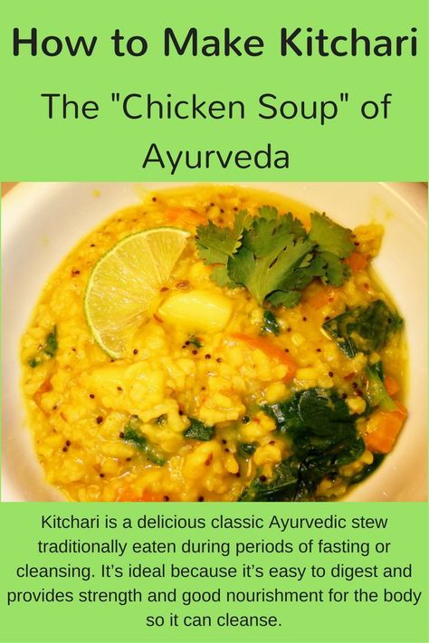 Kitchari Recipe, Ayurveda Recipes, Ayurvedic Diet, Vata Dosha, Ayurvedic Recipes, Healing Foods, Soup Broth, Going Vegetarian, Vegetable Broth