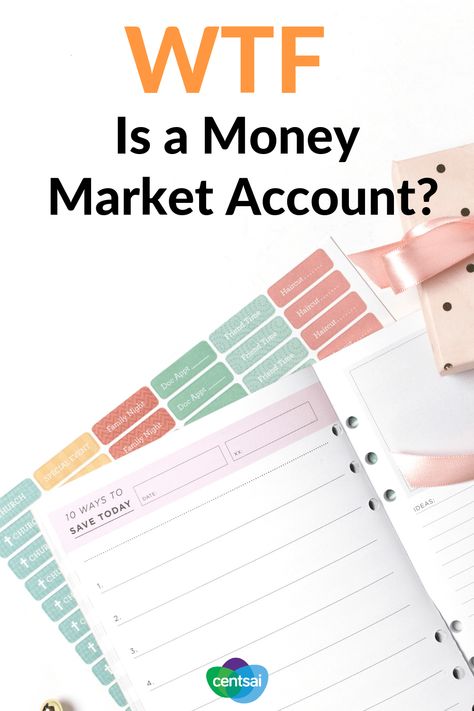 WTF Is a Money Market Account? What is a money market account? Is it a good option to help you save and earn interest? Learn how it works and whether you should get one. #moneymarket #moneymarketaccount #investing #savings High Yield Savings Account, Money Market Account, High Yield Savings, Investing 101, Money Market, Retirement Cards, Money Advice, Investment Advice, Dave Ramsey