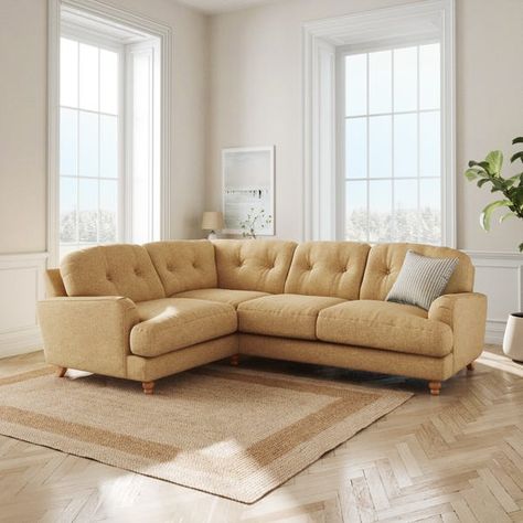 Cream corner sofa