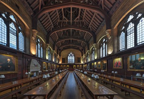 College Dining Hall, Oxford Library, College Wallpaper, Oxford College, Elsie De Wolfe, Dining Interior, Wallpaper Dekstop, Dining Hall, Oxford University