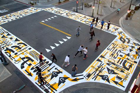 Paving Design, Urban Design Plan, City Decor, Floor Murals, Road Design, Floor Art, Street Furniture, Street Design, Urban Spaces