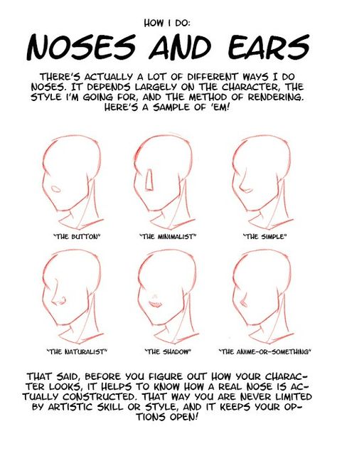 How To Draw Stylized Nose, Stylized Nose Drawing, Confident Expression Drawing, Stylized Nose, Nose Tutorial, Art Advice, Face Reference, Drawing Expressions, Anatomy Drawing