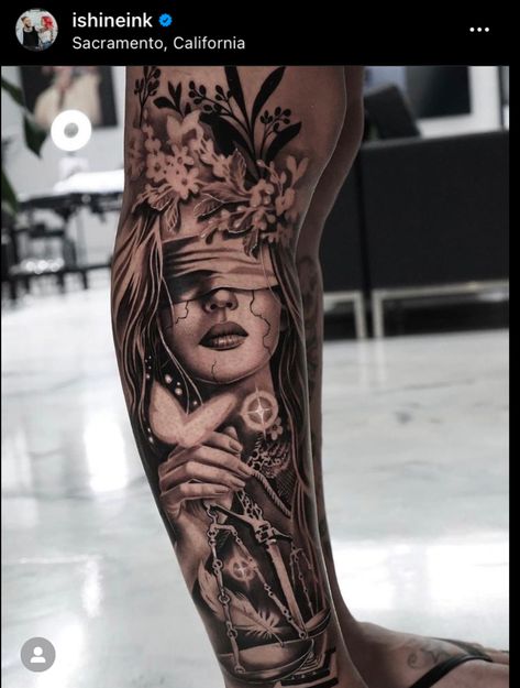 Dragon Goddess Tattoo, Aztec Tattoo Designs For Women Beautiful, Tattoo Bein Frau, Portrait Tattoo Sleeve, Electronic Tattoo, Justice Tattoo, Dragon Tattoo Ideas, Face Tattoos For Women, Butterfly Hand Tattoo