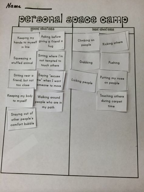 Ms. Sepp's Counselor Corner: New Graduates of Personal Space Camp: 1st Grade Personal Space Camp Activities, Personal Space Activities, Space Lessons, Social Skills Lessons, Reflection Activities, Elementary School Counselor, School Counseling Lessons, Bad Choices, Social Skills Groups