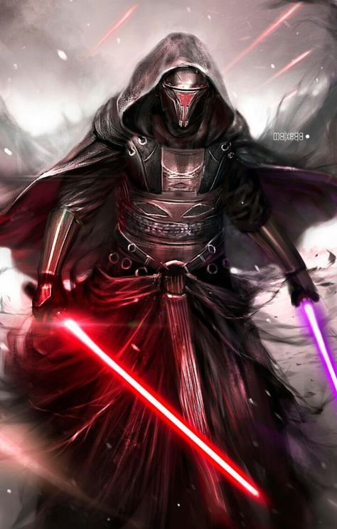 Thrawn Star Wars, Star Wars Darth Revan, Ray Star Wars, Finn Star Wars, Darth Revan, Star Wars The Old Republic, Star Wars Villains, Star Wars Painting, Star Wars Background