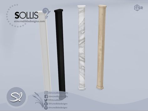 The Sims Resource - Sollis Column 2 [Medium] Ts4 Pillar Cc, Sims 4 Cc Build Mode Columns, Sims 4 Mods More Columns, Sims 4 Cc Pillars Patreon, Pillar Cc Sims 4, Sims 4 Column Cc, Sims 4 Pillar, Sims 4 Pillars Cc, Sims 4 Pillar Cc