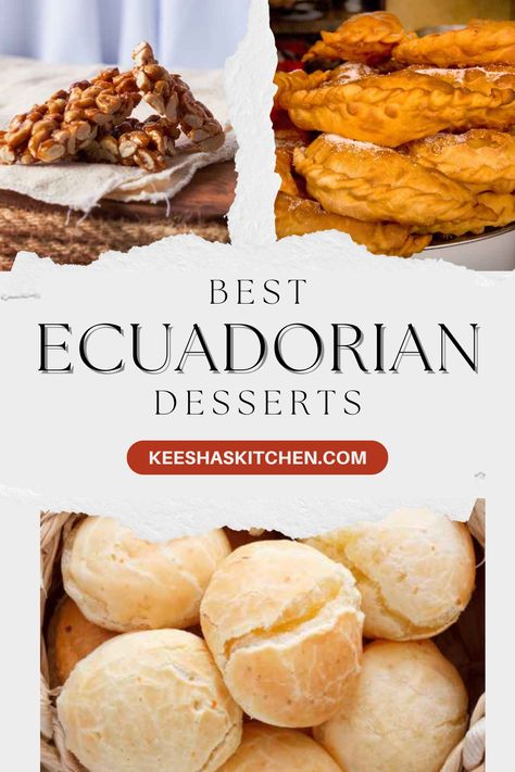 Easy Ecuadorian Desserts, South American Dessert Recipes, Latin American Desserts, South American Desserts, Ecuadorian Food Recipes, Foreign Dessert Recipes, Equador Recipes, Ecuadorian Desserts, Fig And Cheese