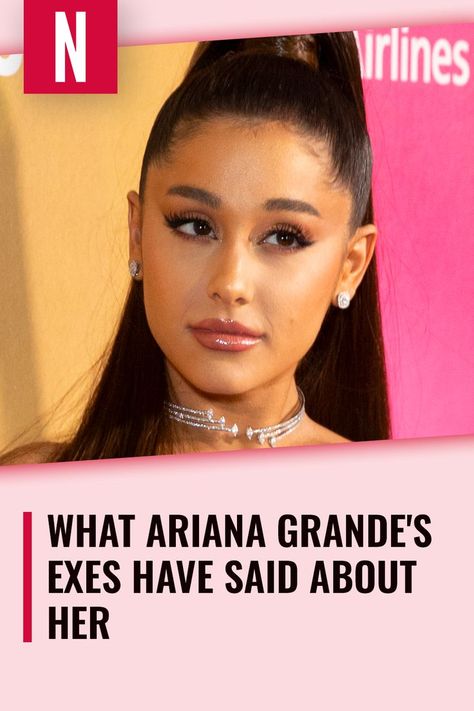 Ariana Grande's biggest hit is perhaps "Thank U, Next," where she thanked her exes for teaching her about life — and here's what the exes have said about her. #ArianaGrande #Music Thank U Next, Thank U, About Life, Ariana Grande, Swift, Drama, Celebrities, Music