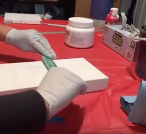 How to Prep a Canvas with Light Molding Paste  http://www.angelabandurka.com/blog/2017/6/20/how-to-prep-a-canvas-with-light-molding-paste How To Prepare A Canvas For Painting, How To Prep Canvas For Acrylic Painting, Preparing Canvas For Oil Painting, How To Prep A Canvas For Oil Painting, Acrylic Molder Bruches Tools Art Palette Knife, Flexible Molding, Acrylic Medium, Fluid Acrylics, Tutorial Video