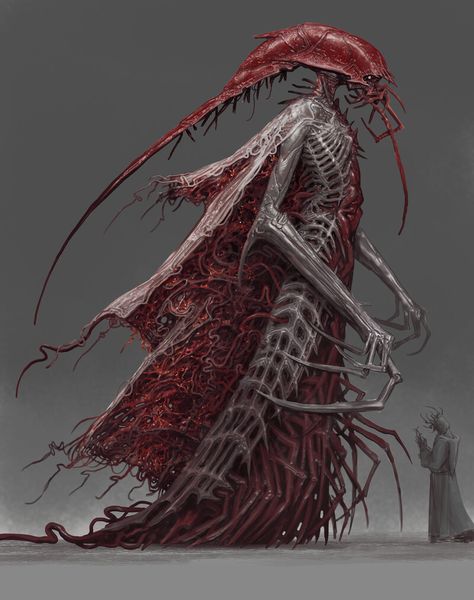 ArtStation - Ostiarius, mike franchina Lovecraftian Horror, Dark Creatures, Eldritch Horror, Horror Monsters, Cool Monsters, Cosmic Horror, 다크 판타지, Monster Concept Art, Call Of Cthulhu