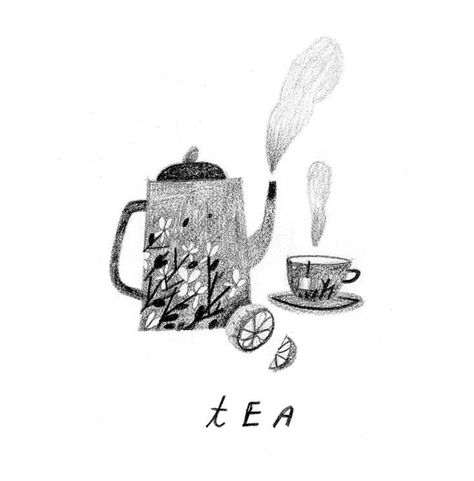 Tea Rebecca Green, Tea Illustration, Tea Rooms, Illustration Ideas, Interior Illustration, Sketchbook Ideas, Affinity Designer, Art Et Illustration, Sketchbook Inspiration