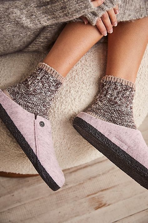 Birkenstock Zermatt, Zermatt, Soft Wool, Boho Clothing, Button Detail, Moccasins, Wool Felt, Heeled Mules, Birkenstock