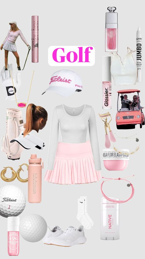 Girl Golf Outfit, Country Club Style, Cute Golf Outfit, Cute Teacher Outfits, Cute Middle School Outfits, Golf Pictures, Golf Attire Women, Golf Preppy, Golf Inspiration