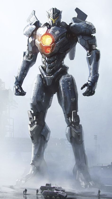 Pacific Rim Movie, Pacific Rim Jaeger, Battle Robots, Big Robots, Futuristic Armour, Starship Design, Cool Robots, Arte Robot, Pahlawan Super