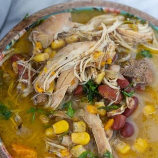 jerk chicken soup recipe in a bowl Carribean Meals, Jerk Chicken Soup, Instant Pot Jerk Chicken, Bacon Cabbage, Soup Video, Jerk Chicken Recipe, Jamaican Jerk Chicken, Jamaican Dishes, Soup Chicken