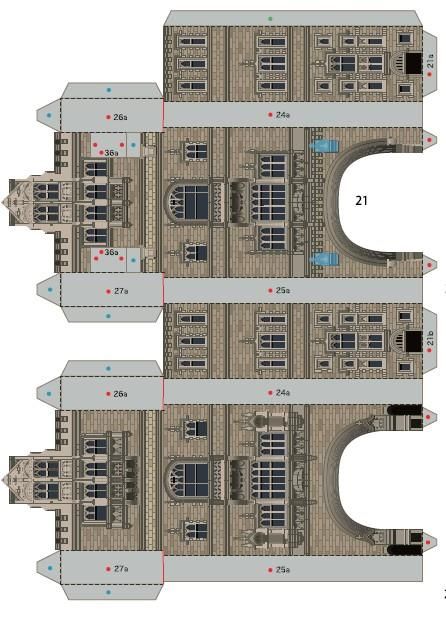 CANON CREATIVE PARK: Almost 200 different FREE paper craft models to download & build !! Craft Models, Paper Models House, Paper House Template, Free Paper Models, Model Railway Track Plans, House Template, Christmas Village Houses, Cardboard House, Putz Houses