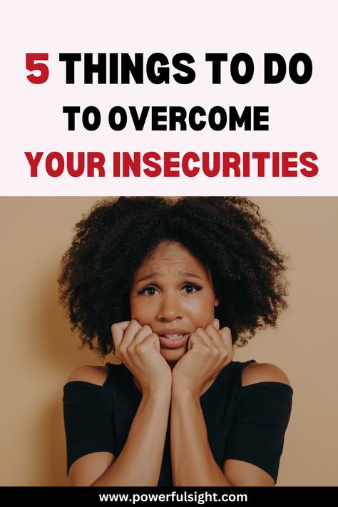 Everybody has their own insecurities that they battle every day. Learn how to deal with your insecurities in this post. #insecurities Overcoming Insecurity, Dealing With Insecurity, Relationship Insecurity, Im Insecure, Your Insecurities, Having No Friends, Mentally Strong, Stand Up For Yourself, Positive Self Talk