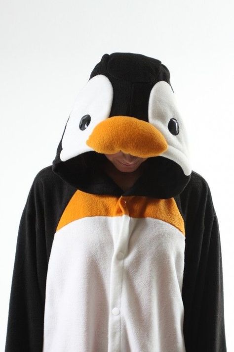 Onesie Matching Pfp, Pinguin Costume, Men Onesie, Penguin Hoodie, Penguin Clothes, Penguin Onesie, Penguin Pajamas, Animal Onesies, Penguin Costume