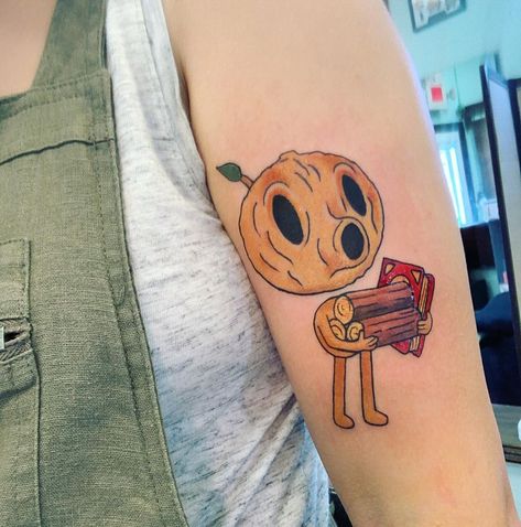 The Woodman from Hilda Tattoo Chancey Tamborello on Instagram: ““The wilderness will always be a part of who you are” If we’ve talked recently, I’ve probably suggested watching the Netflix show “Hilda”…” Hilda Tattoo, Netflix Show, Shows On Netflix, The Wilderness, Japanese Tattoo, Cute Tattoos, Tattoos And Piercings, Small Tattoos, Always Be