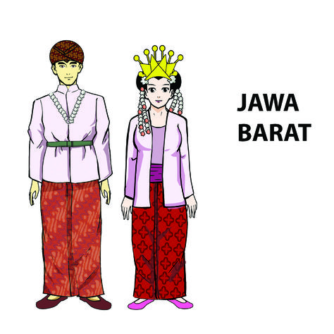 Pakaian daerah Jawa Barat Adat Jawa, Business Cartoons, Marvel Comics, Make Up, Zelda Characters, ? Logo