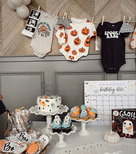 A New Boo Is Due, A Boo Is On The Way, October Shower Ideas, A Little Boo Is Due Baby Shower Theme, A Lil Boo Is Almost Due, Skeleton Gender Reveal, A Baby Is Brewing Baby Shower Ideas Fall, A Baby Is Brewing Gender Reveal Ideas Halloween, October Boy Baby Shower Ideas