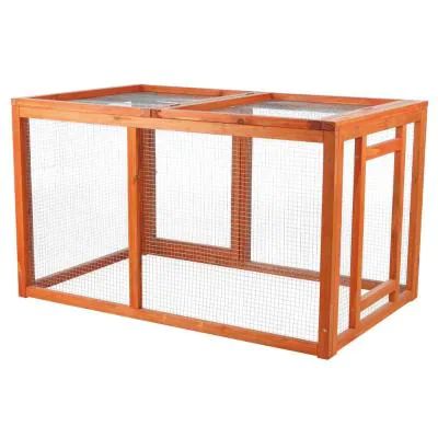 Outdoor Run with Mesh Cover Outdoor Chicken Run, Chicken Pen, Poultry Supplies, Chicken Run, Chicken Cages, Backyard Poultry, Building A Chicken Coop, Horse Shoes, Chicken Coop Plans