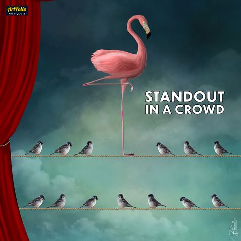 Standout In A Crowd Poster Crowd Images, Standout From The Crowd, Inspiration Poster, High Paying Jobs, Job Seekers, Career Growth, Software Engineer, Motivational Posters, Job Seeker