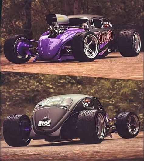 Modded Cars, Hot Vw, Vw Beetle Classic, Rat Rods Truck, Custom Muscle Cars, Concept Car Design, Vw Cars, Vintage Vw, Super Luxury Cars