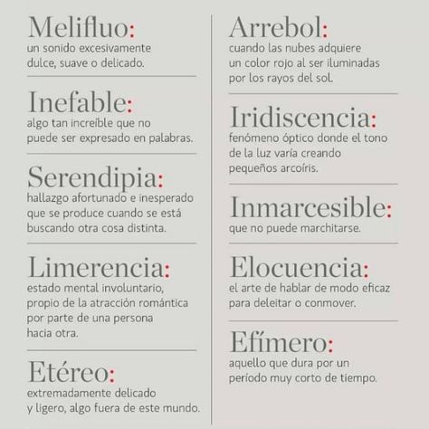 10 palabras bonitas para empezar la primavera 🌸. Hay cuatro que no conocía (melifluo, limerencia, arrebol, inmarcesible) ... ¿tú?  Via… Hacks For School, Uncommon Words, Weird Words, Rare Words, Life Hacks For School, March 21, Menorca, Sweet Words, School Hacks