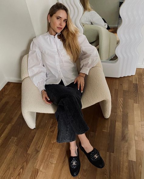 High-street spring buys that could easily pass as designer Pernille Teisbaek Instagram, Pernille Teisbaek Style, Style Influencers, Pernille Teisbaek, Style Moodboard, Leather Joggers, Big Collar, I N, Single Breasted Coat