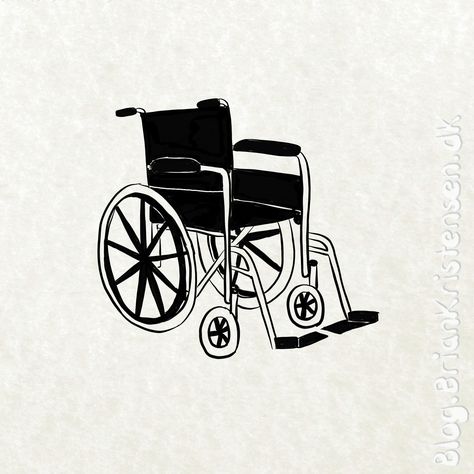 Empty #wheelchair Wheelchair Tattoo Ideas, Disabled Drawing, Wheelchair Drawing Reference, Wheelchair Tattoo, Wheelchair Drawing, Wheelchair Art, Wheelchairs Design, Medusa Tattoo Design, Chair Drawing