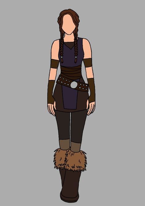 Female Viking Outfit Drawing, Httyd Clothes Design, Httyd Oc Viking Female Outfits, Fantasy Training Outfit, Httyd Outfits Female, Httyd Clothes, Httyd Oc Viking Female, Httyd Outfits, Fantasy Uniforms