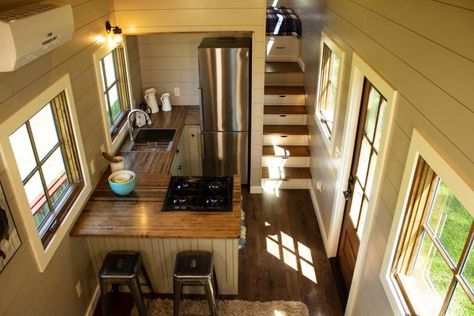 The Boxcar Tiny House Cedar Edition Timbercraft Tiny Homes, Gooseneck Tiny House, Wohne Im Tiny House, Loft Plan, Tiny House Builders, Cedar Homes, Tiny House Listings, Tiny Cabins, Tiny House Movement