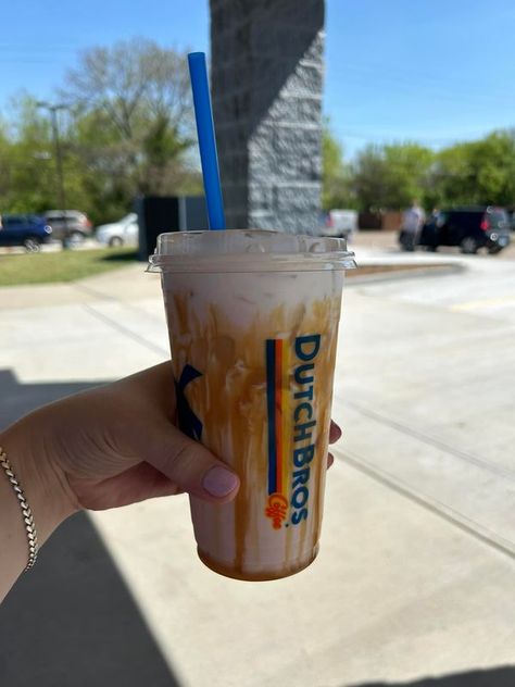 Dutch Bros coffee | Whoever suggested the Hawaiian with caramel, it was delicious, thank you | Facebook Dutch Brothers Coffee, Dutch Brothers, Foodie Aesthetic, Dutch Bros Coffee, Dutch Bros Drinks, Business Instagram Ideas, Dutch Bros, Business Instagram, I Got It