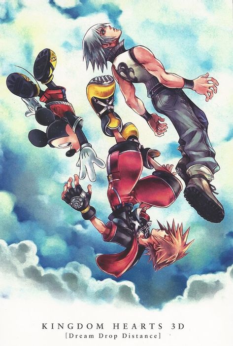 Kingdom Hearts 3D: Dream Drop Distance | Kingdom Hearts Wiki | Fandom Distance Wallpaper, Dream Drop Distance, Kingdom Hearts Wallpaper, Kingdom Hearts Games, Riku Kingdom Hearts, Kingdom Hearts Ii, Disney Kingdom Hearts, Kingdom Hearts Fanart, Sora Kingdom Hearts