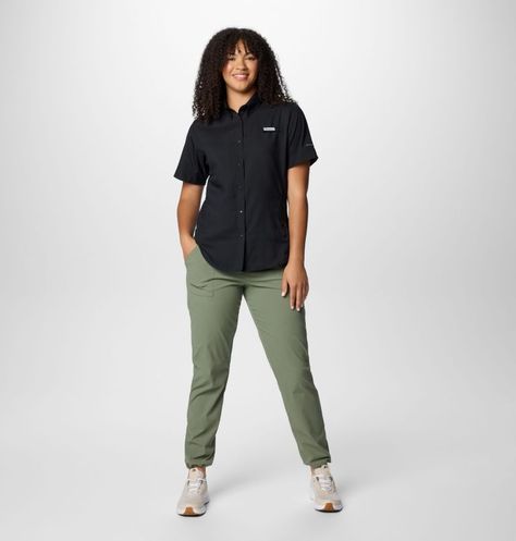 Columbia Shirt Outfit Woman, Columbia Outfit Woman, Columbia Outfit, Columbia Shirt, Holiday Deals, Columbia Sportswear, Get Up, Shirt Outfit, Shirt Sleeves